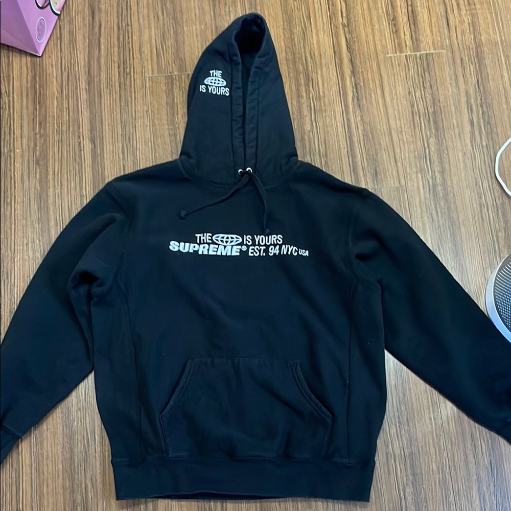 Supreme Black Hoodie